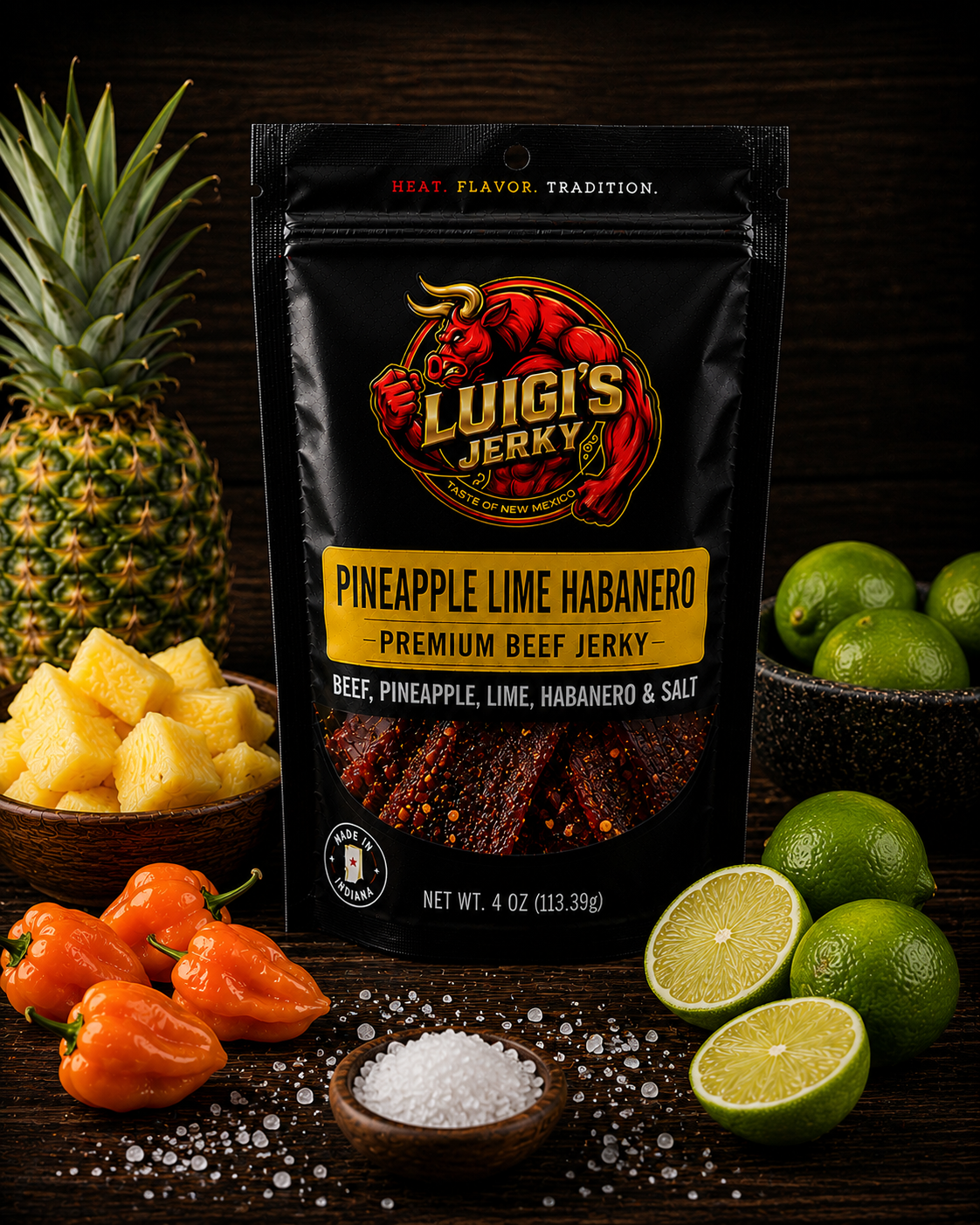Luigi's Pineapple Lime Habanero